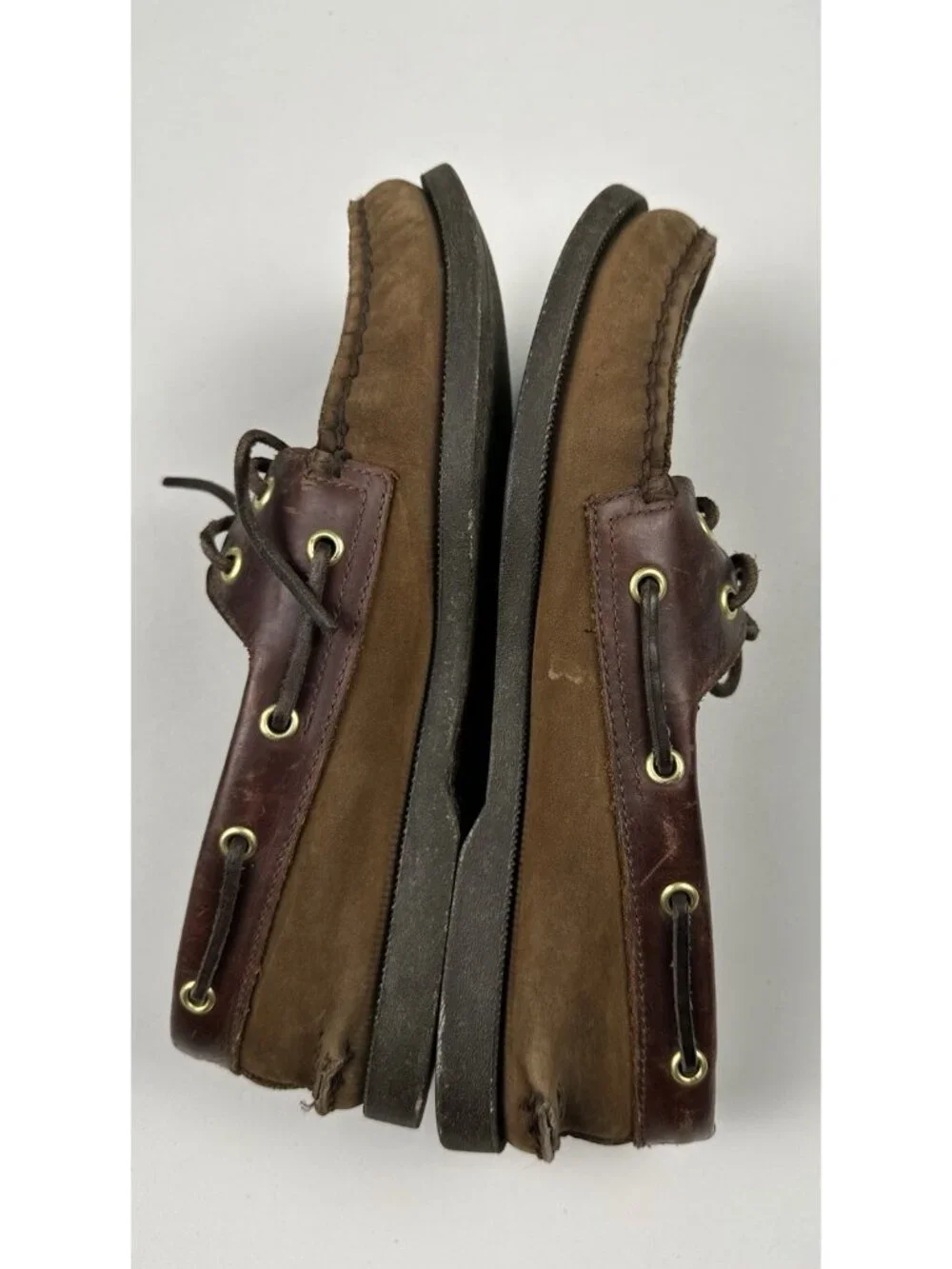 Sperry Men's Top Sider 0195412 Authentic Original 2-Eye Boat Shoe Brown Buck 8.5